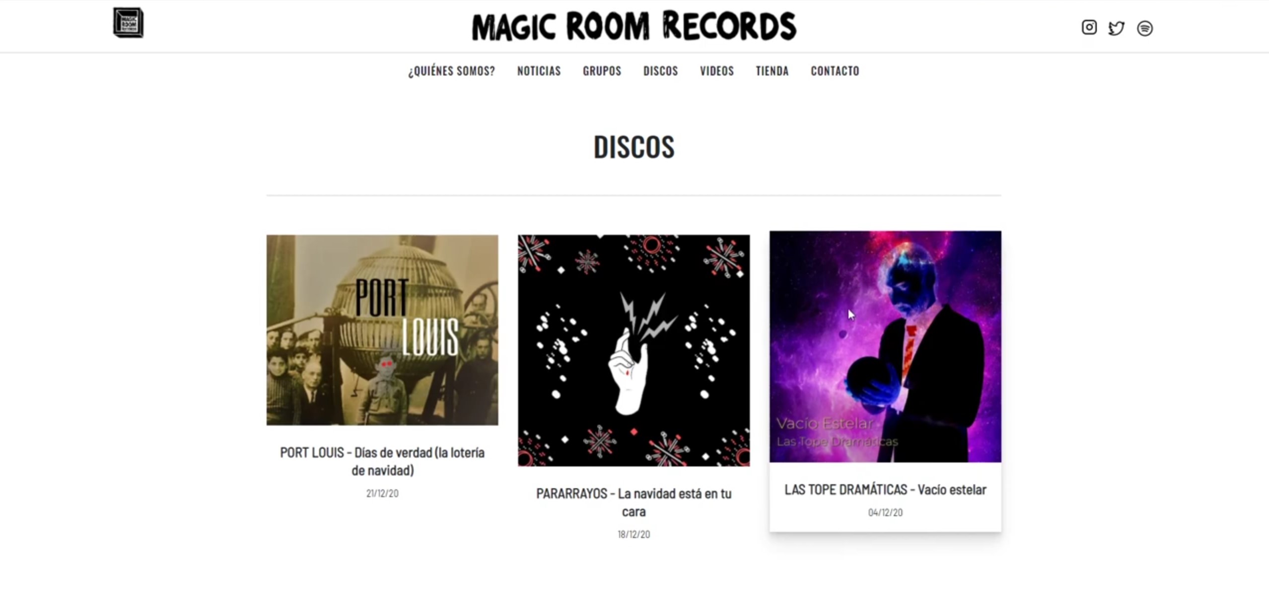 Image of the project Magic Room Records